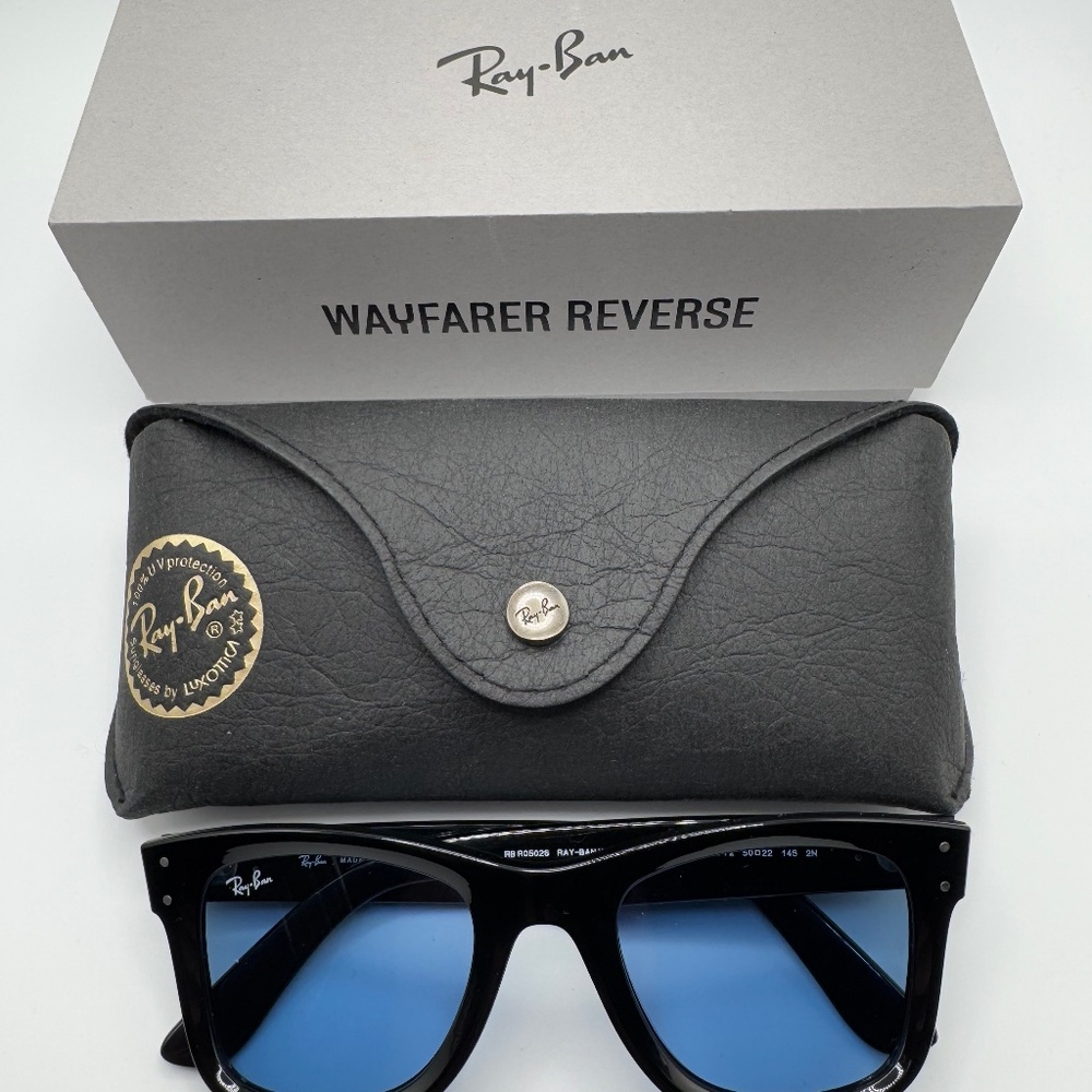 RayBans Ray Ban Wayfarer Reverse Blue
